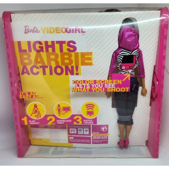 Barbie Video Girl Real Working Camera Color LCD Screen, Playback 1st generation - Picture 13 of 16